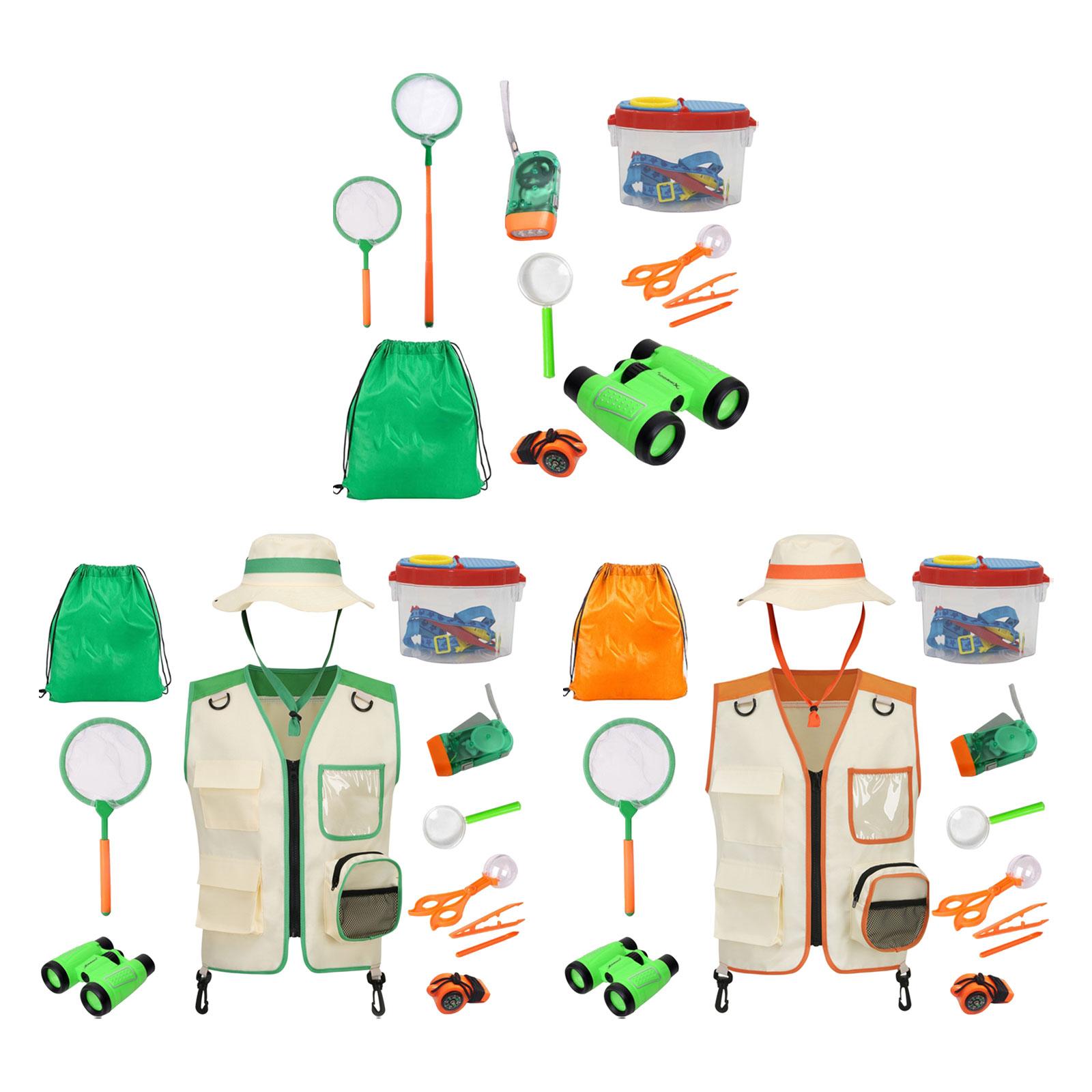 ชุดเสื้อกั๊กสำหรับเด็กเล็กสำหร - Outdoor Adventure Kit For Kids บทวิจารณ์และราคา