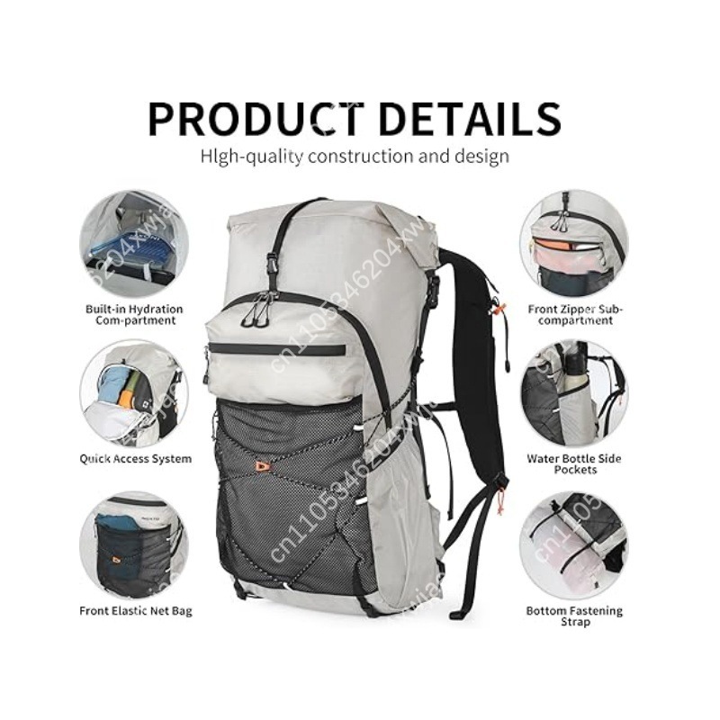 กระเป๋าเป้เดินทางกลางแจ้งแบบ u - Outdoor Adventure Backpack บทวิจารณ์และราคา